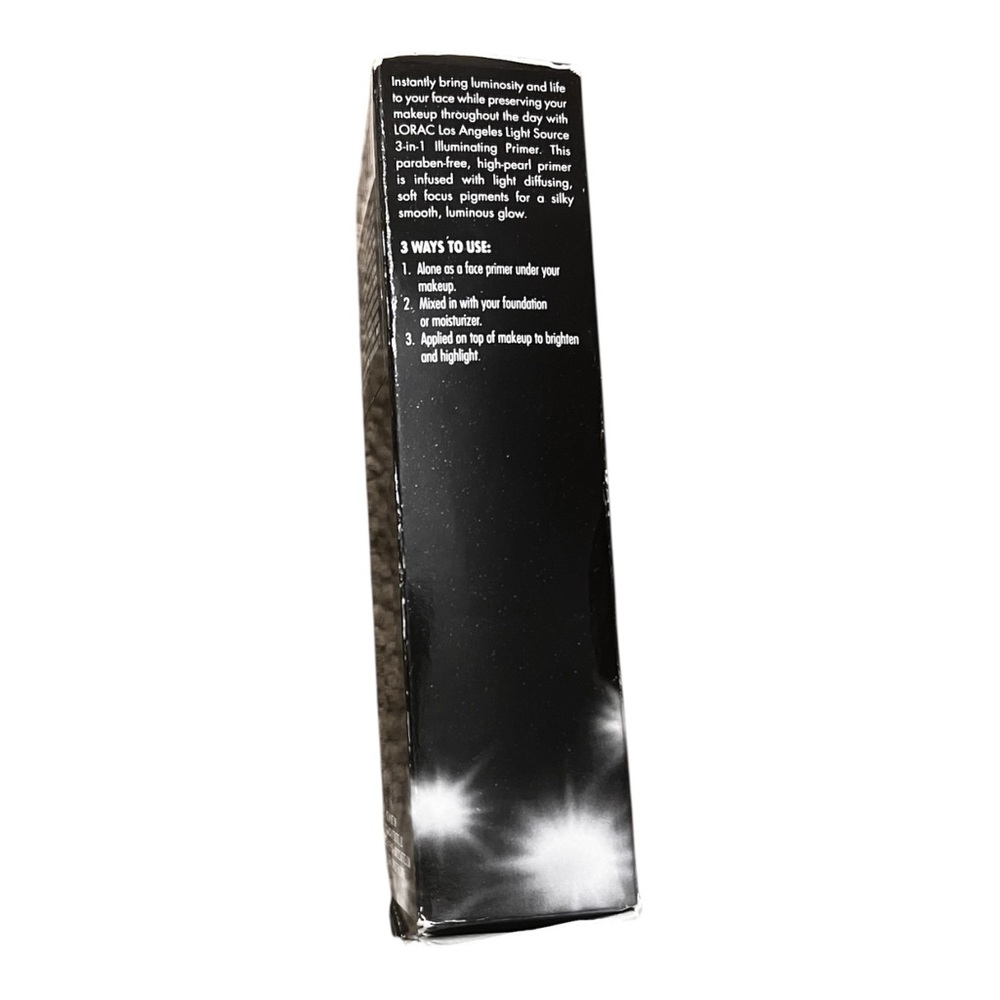 LORAC Light Source 3-in-1 Illuminating Face Primer Highlighter Full Sz DUSK HTF - Picture 6 of 10